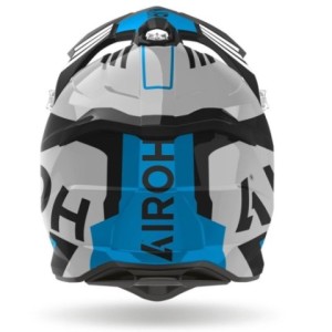 Casco Airoh Strycker brave azul/gris 2