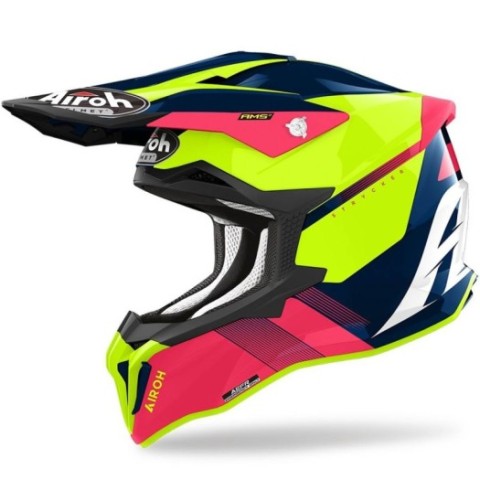 Casco Strycker Blazer azul/rosa