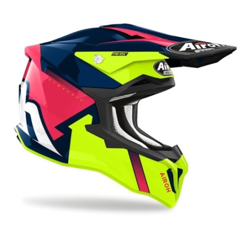 Casco Strycker Blazer azul/rosa