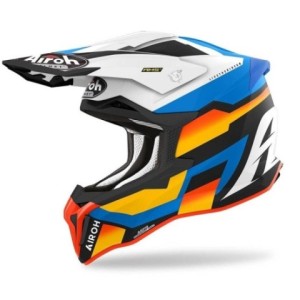 Casco Airoh Strycker Glam Azul Mate