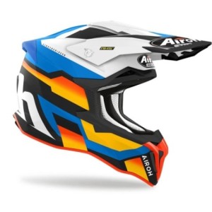 Casco Airoh Strycker Glam Azul Mate 2