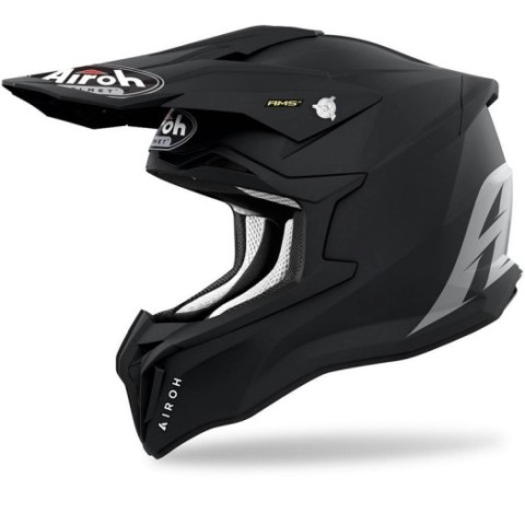 Casco Airoh Strycker Color Negro mate