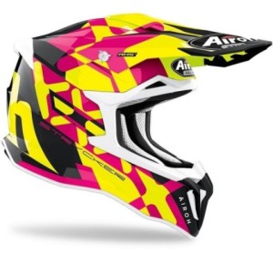 Casco Airoh Strycker XXX Rosa Brillo 2