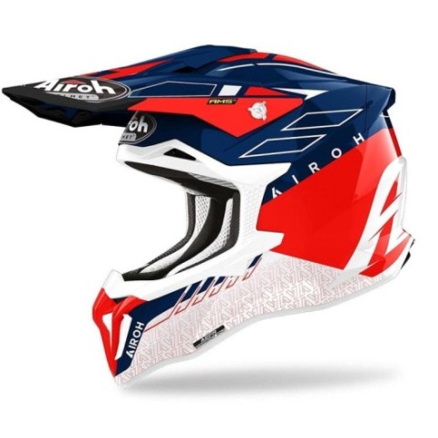 Casco Airoh Strycker Skin Rojo Brillo