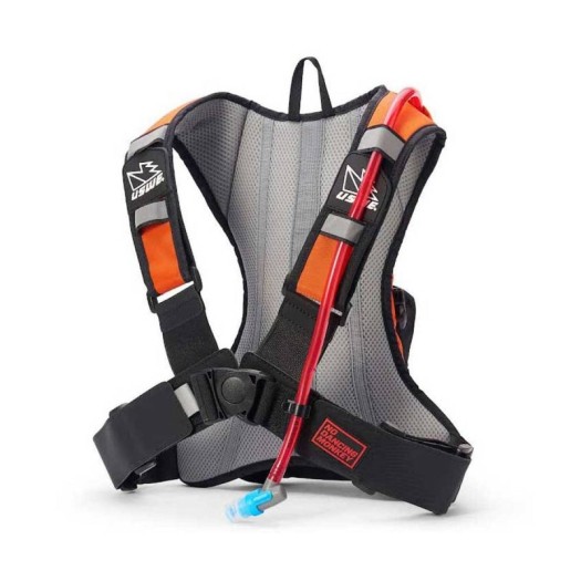 Mochila de hidratación Uswe Ranger 3 Naranja/Negro