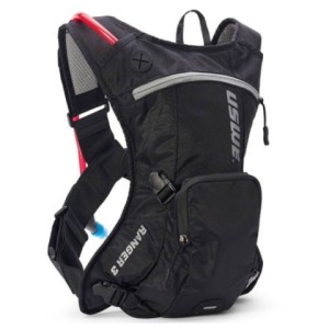 Mochila de hidratación Uswe Ranger 3 Negro