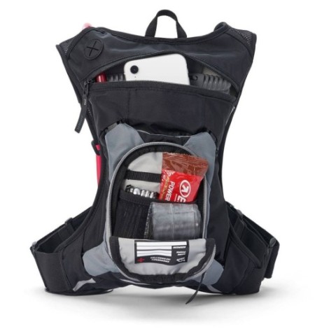 Mochila de hidratación Uswe Raw 3 Carbon Negro