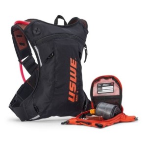 Mochila de hidratación Uswe Raw 3 Naranja Factory 2
