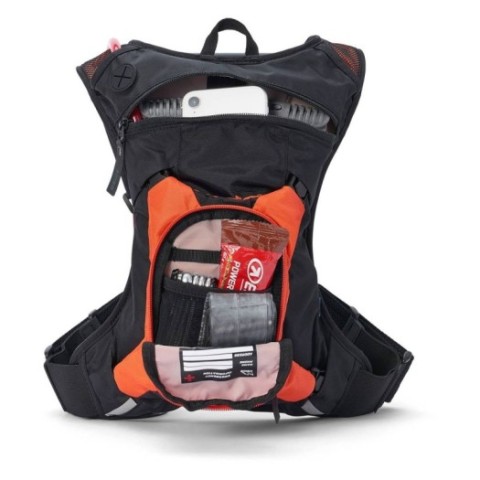 Mochila de hidratación Uswe Raw 3 Naranja Factory