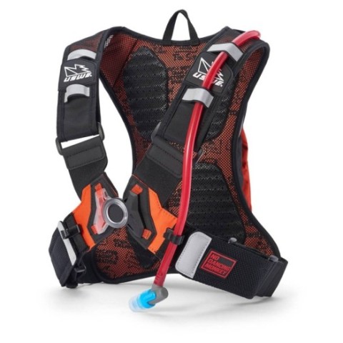 Mochila de hidratación Uswe Raw 3 Naranja Factory