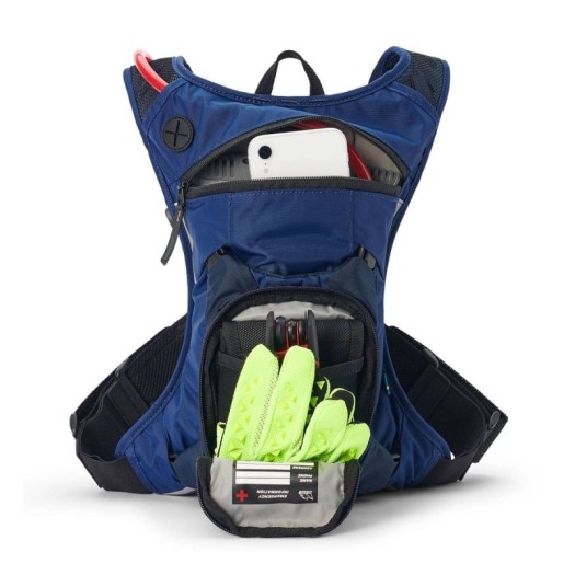 Mochila de hidratación Uswe Raw 3 Azul Factory