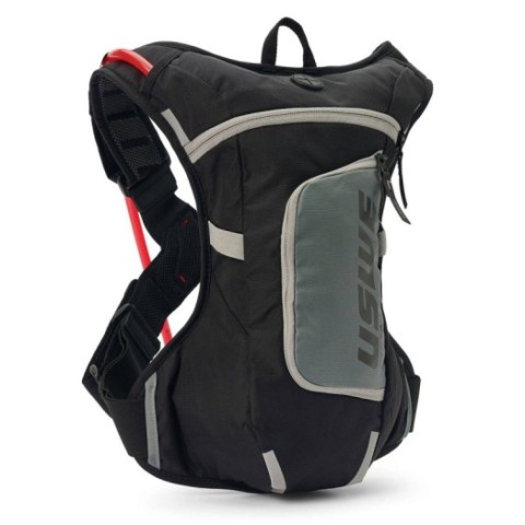 Mochila hidratacion Uswe Raw 4 4 litros negro/gris