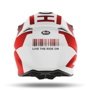 Casco Airoh Twist 2.0 Lift Rojo Matt 2