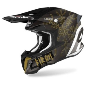 Casco Airoh Twist 2.0 Sword Gris/Oro
