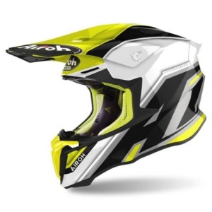 Casco Airoh Twist 2.0 Shaken Amarillo Brillo 2