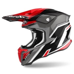 Casco Airoh Twist 2.0 Shaken Rojo Brillo 2