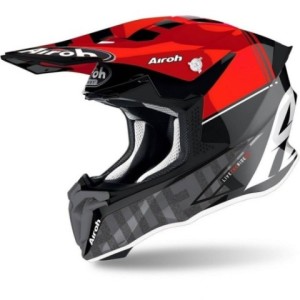 Casco Airoh Twist Rojo Brillo