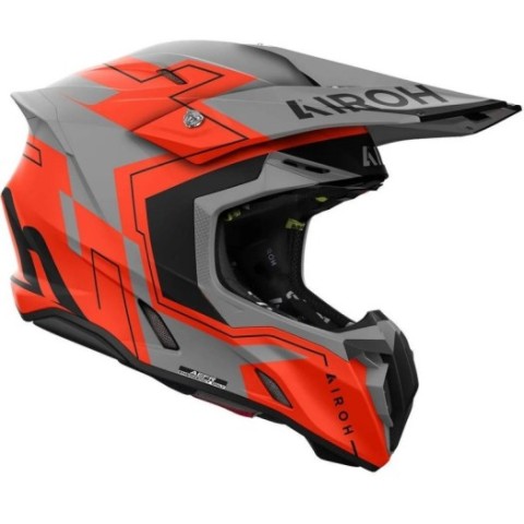 Casco Airoh Twist 3 Dizzy naranja fluor