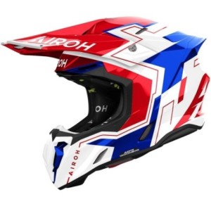 Casco Airoh Twist 3 Dizzy azul rojo
