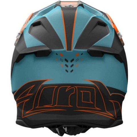 Casco Airoh twist 3 shard naranja mate