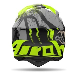 Casco Airoh Wraaap Darkness mate 2