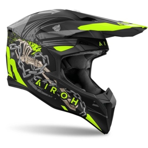 Casco Airoh Wraaap Darkness mate