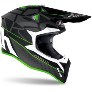 Casco Airoh Wraap Mood verde mate 2