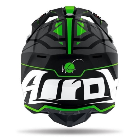 Casco Airoh Wraap Mood verde mate