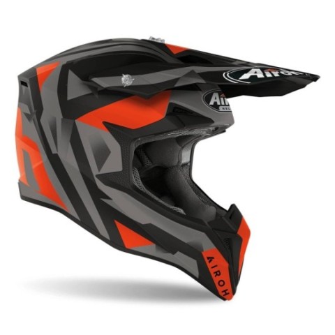 Casco Airoh Wraap Sequel Naranja Mate