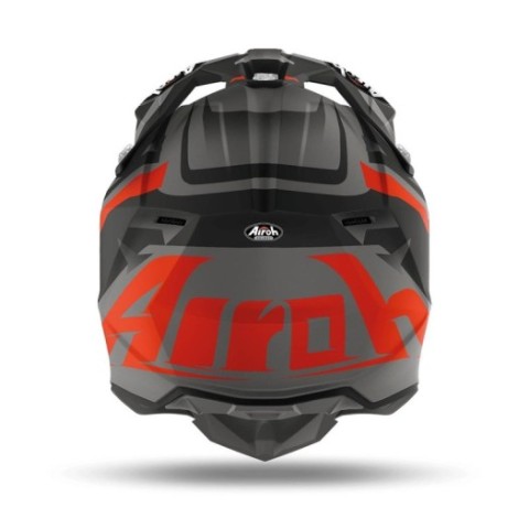 Casco Airoh Wraap Sequel Naranja Mate