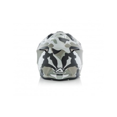 Casco Acerbis jet aria camuflaje gris 2206