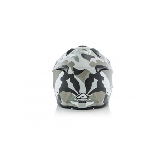 Casco Acerbis jet aria camuflaje gris 2206