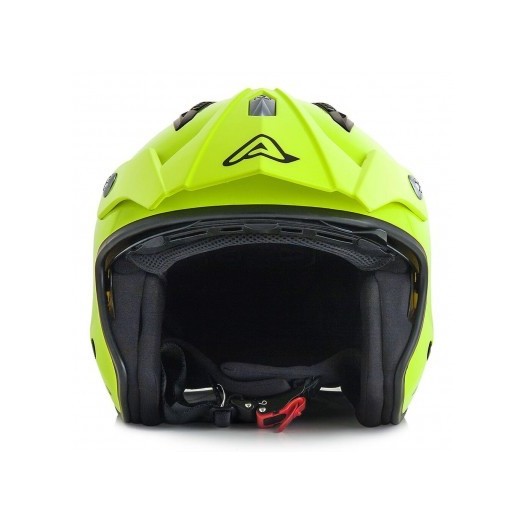 Casco Acerbis jet aria amarillo fluor