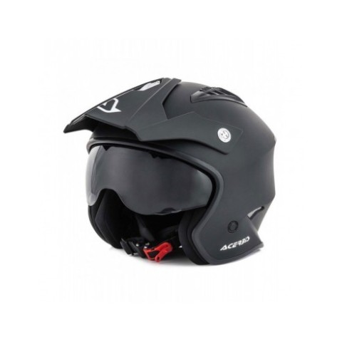 Casco Acerbis jet aria negro mate