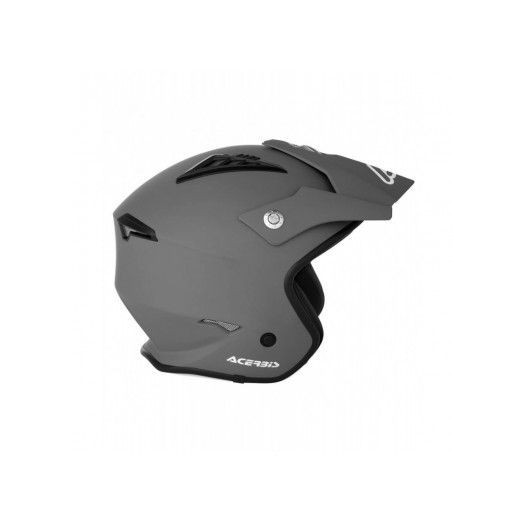 Casco Acerbis jet aria gris antracita