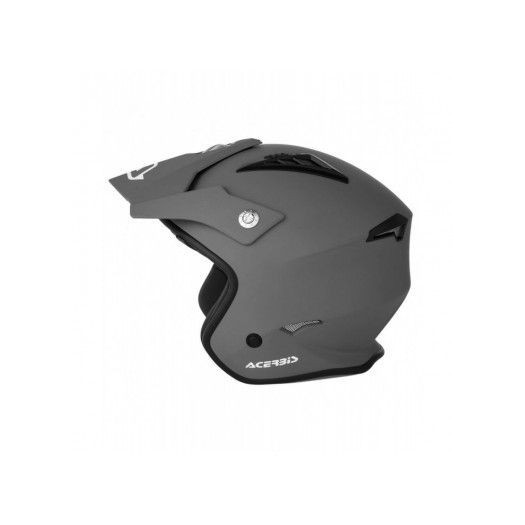 Casco Acerbis jet aria gris antracita