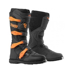Botas thor blitz xp s9 carbón/naranja