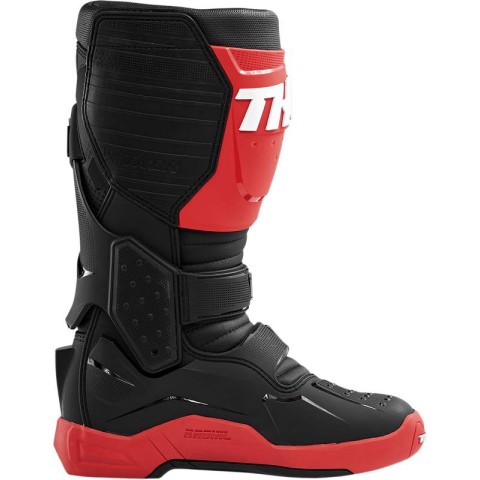 Botas Motocross Thor Radial Rojo Negro