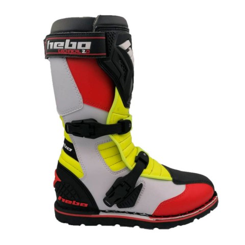 Botas Motocross Hebo trial technical 2.0 Blanco...