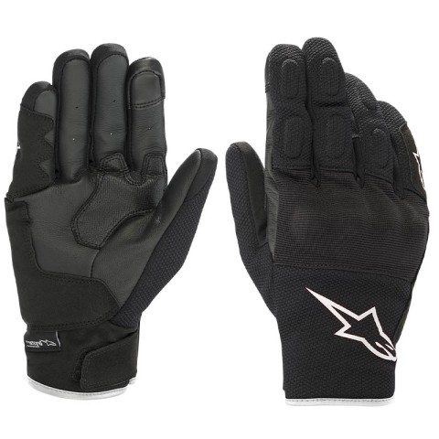 Guantes Moto Alpinestars S-Max DS Blanco Negro