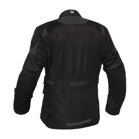 Chaqueta Moto Levior Arashi Negro