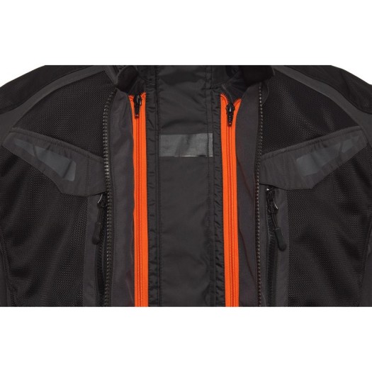 Chaqueta Moto Levior Arashi Negro