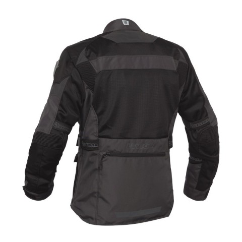 Chaqueta Moto Levior Arashi Negro Gris