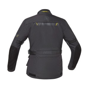 Chaqueta Moto Levior Gaman Impermeable Mujer Negro Gris 2