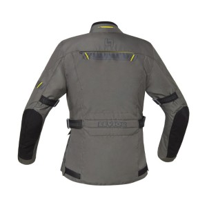 Chaqueta Moto Levior Gaman Impermeable Mujer Negro Caqui 2