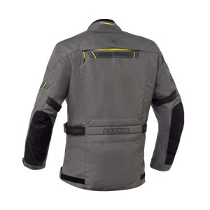Chaqueta Moto Levior Gaman Impermeable Negro Caqui 2