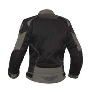 Chaqueta Moto Levior Imbat Mujer Negro Caqui 2