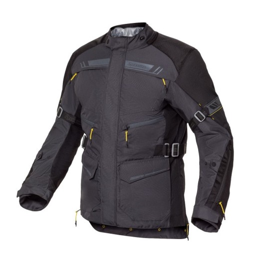 Chaqueta Moto Levior Kaizen Impermeable Negro