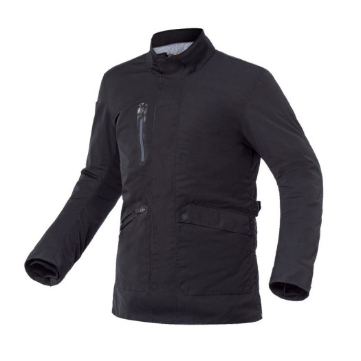 Chaqueta Moto LeviorKirei City Impermeable Negro