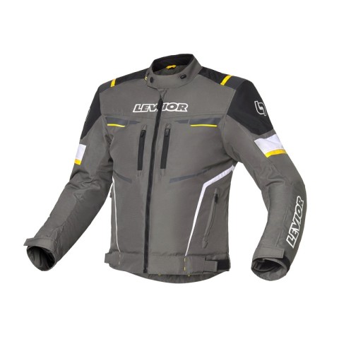 Chaqueta Moto Levior Nakama Impermeable Negro